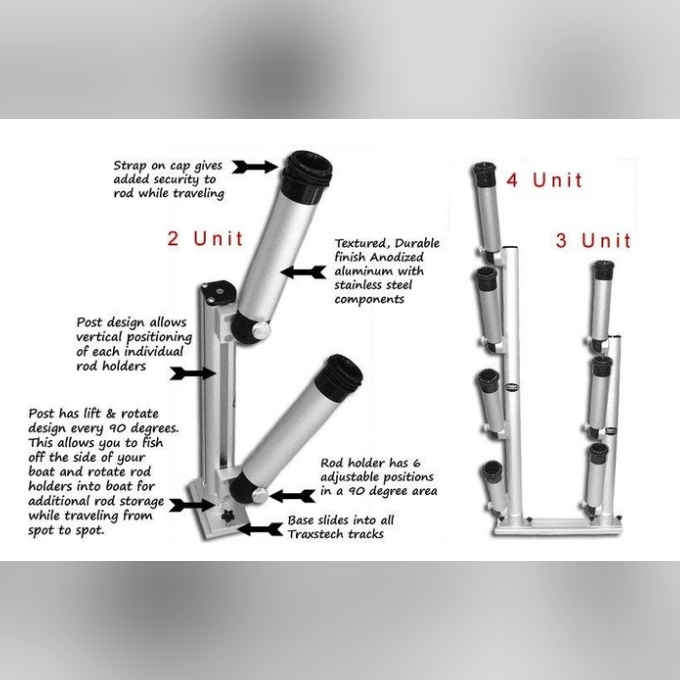VBT-2  / Vertical Rod Tree with 2 Rod Holder