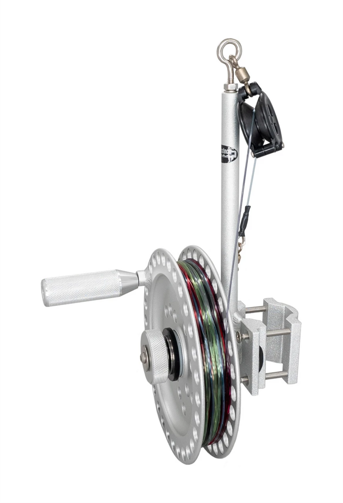 APR-2000 / Aluminum Planer Reel on Clamp – Fits 3/4" to 1-1/4" Rails