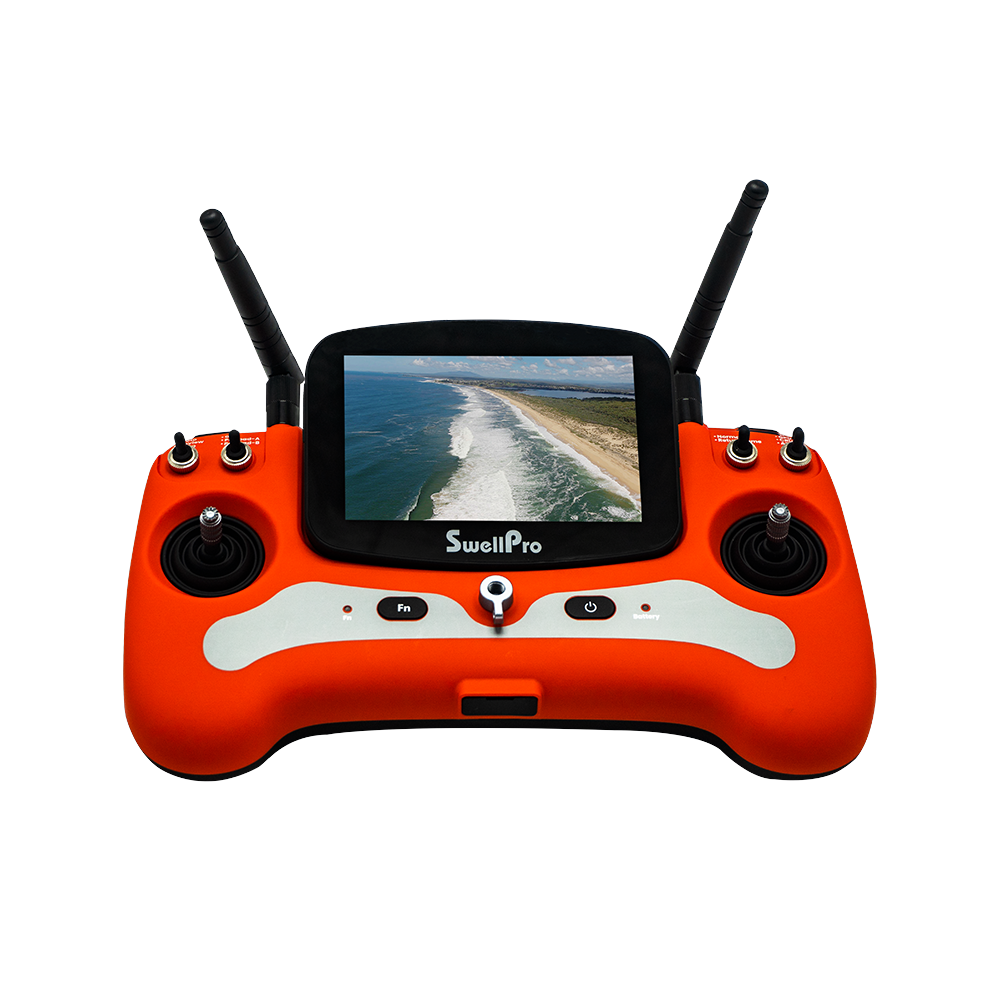 SwellPro Fisherman FD3 controller with color screen