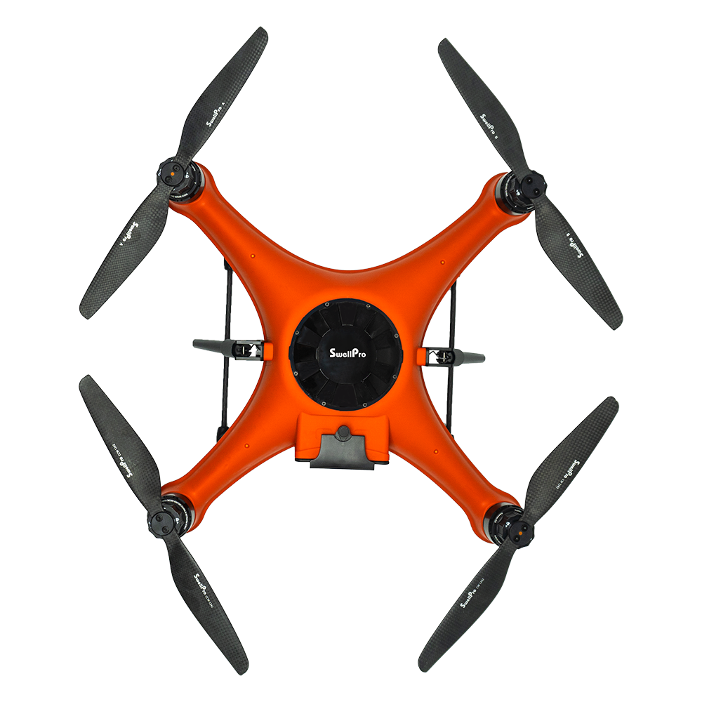 SwellPro Fisherman FD3 top-down view