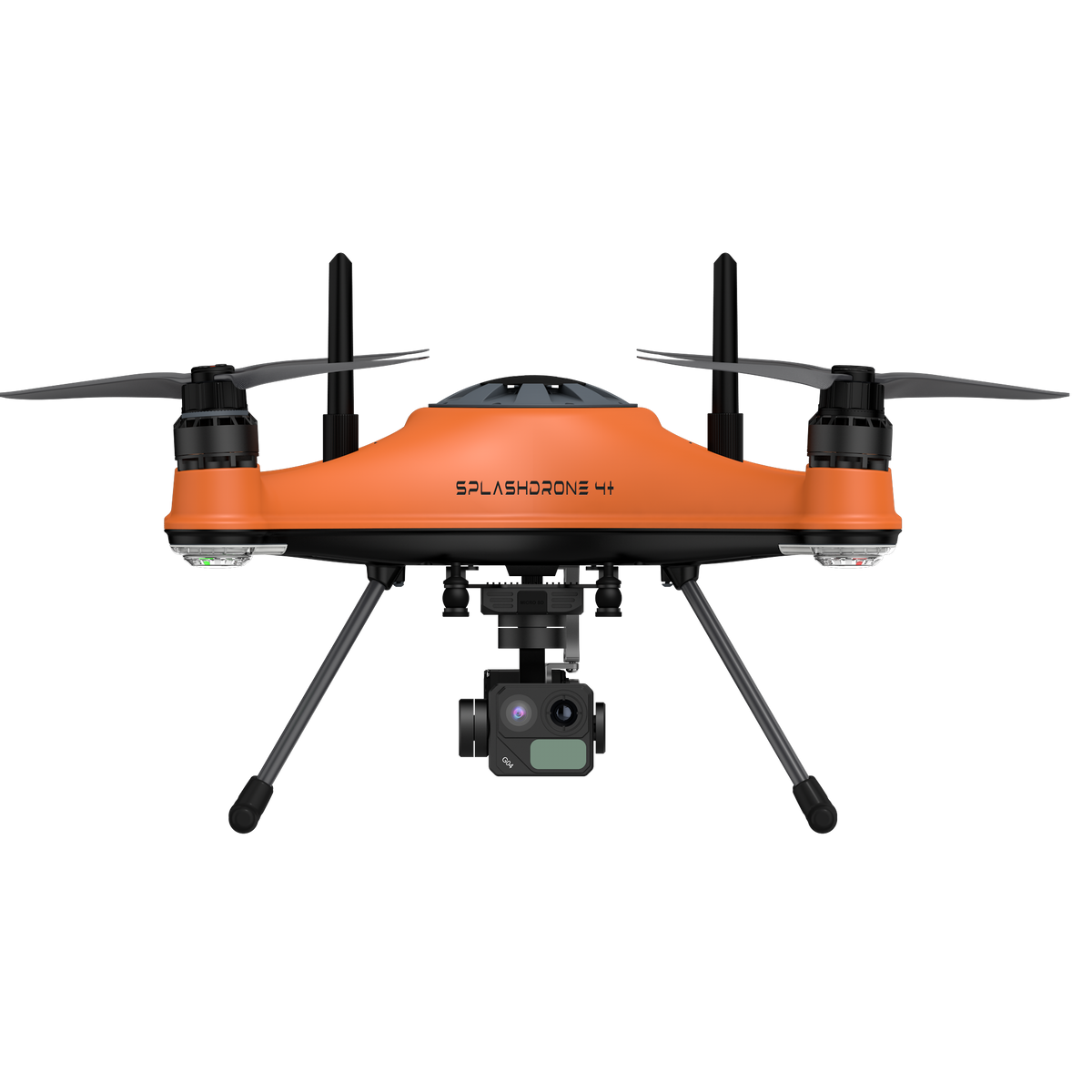 SwellPro SplashDrone 4+ Enterprise with G04 thermal camera, front view