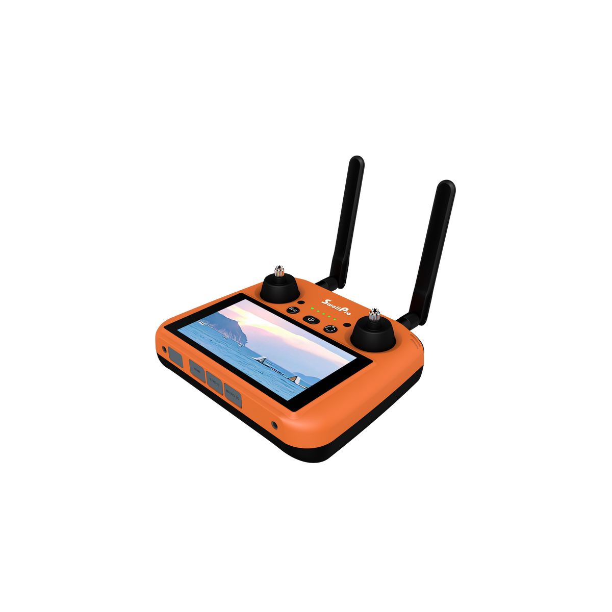SwellPro SplashDrone 4+ R03 controller angled view