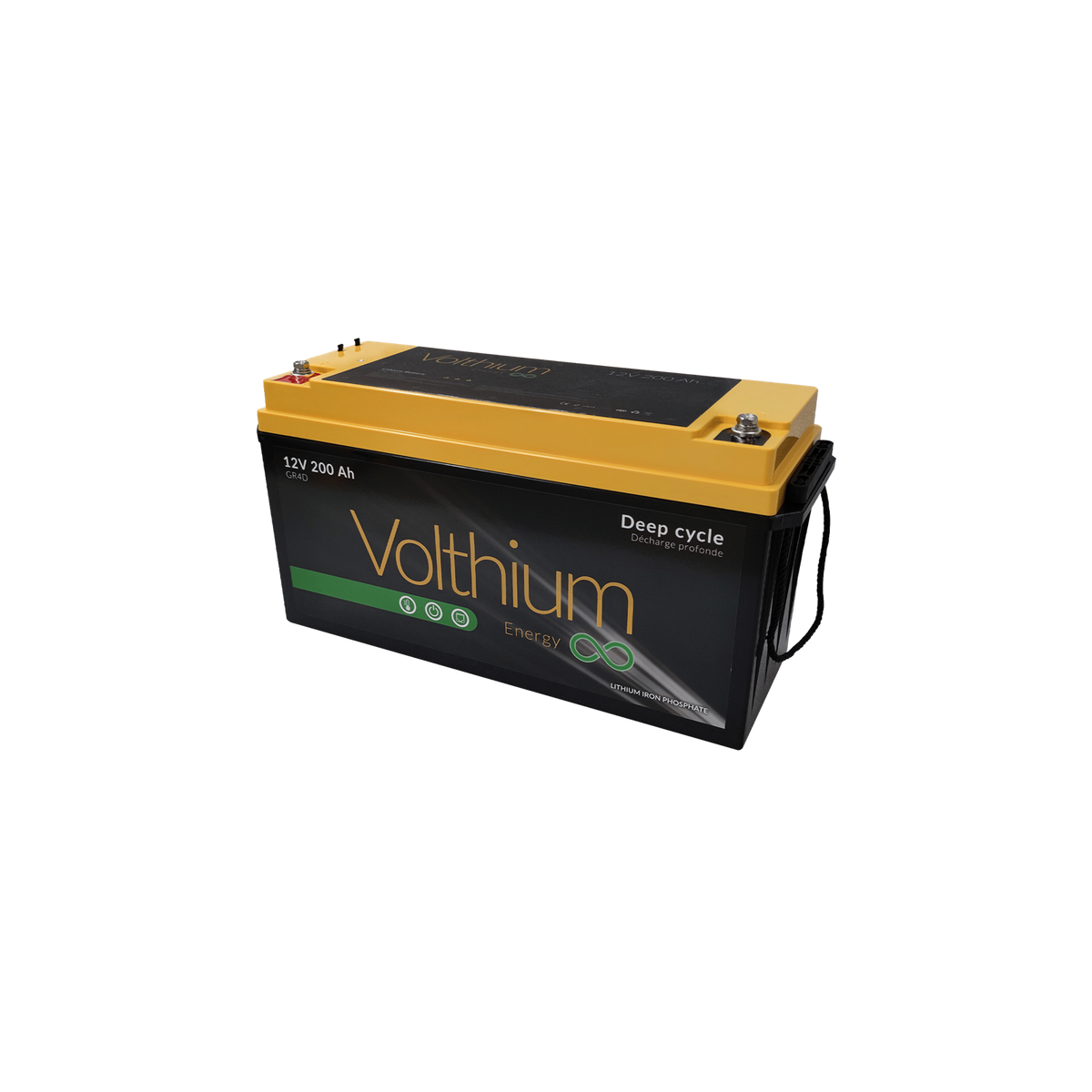 Volthium 12V 200Ah Self-Heating Battery – 4D