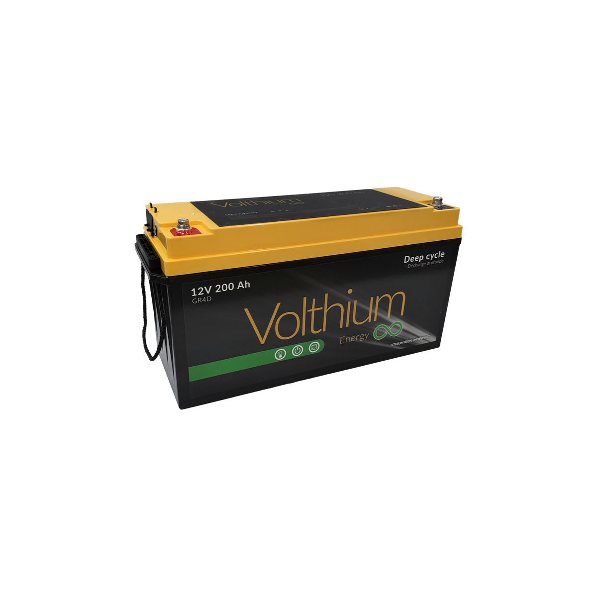 Volthium 12V 200Ah Self-Heating Battery – 4D