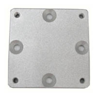 DRP-44B / 4"x4" Permanent Mounting Plate and Boat Plate