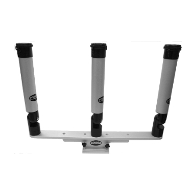 RH3 / Triple Lift and Turn Rod Holder with Track Mount Base