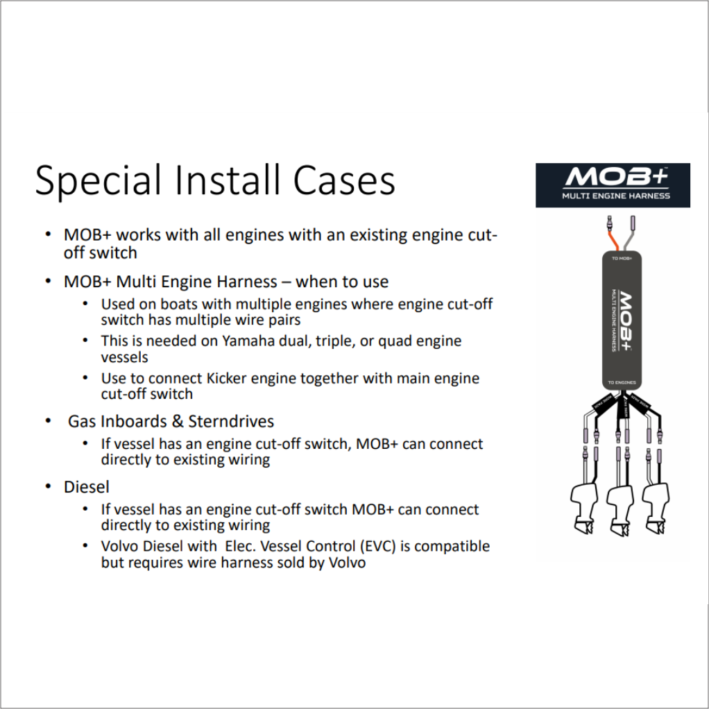 Mob+ Multi  Engine Harness